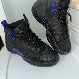 Jordan Kids Sneakers Black Purple